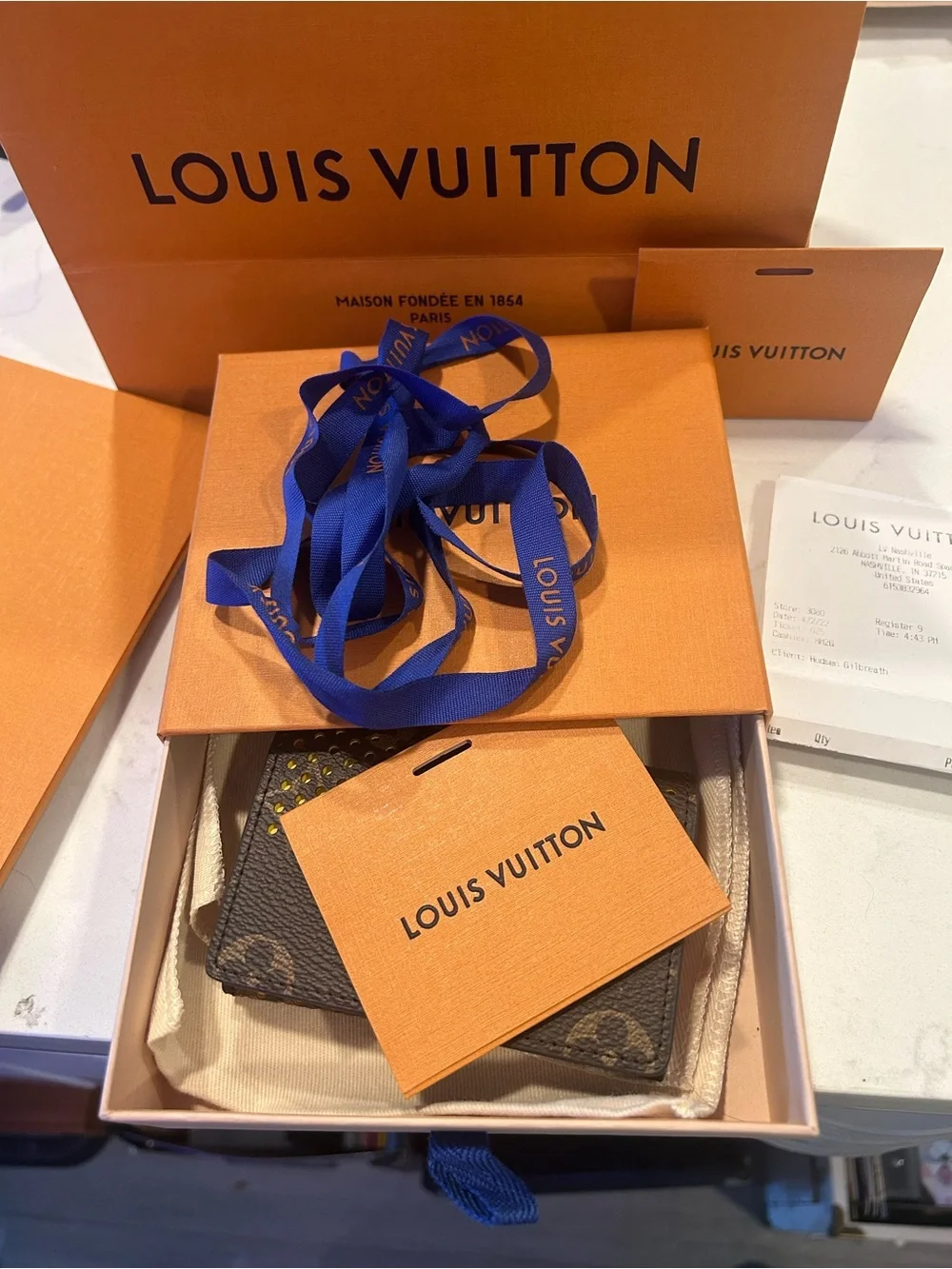 Louis Vuitton Fall 2026 Limited Edition Yellow & Monogram Studded Card Case